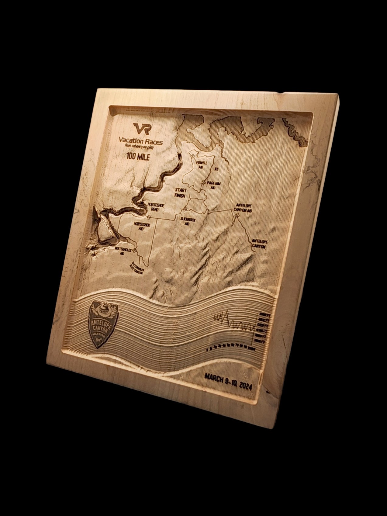 VR - Antelope Canyon Ultras - 100 Mile 3D Race Map