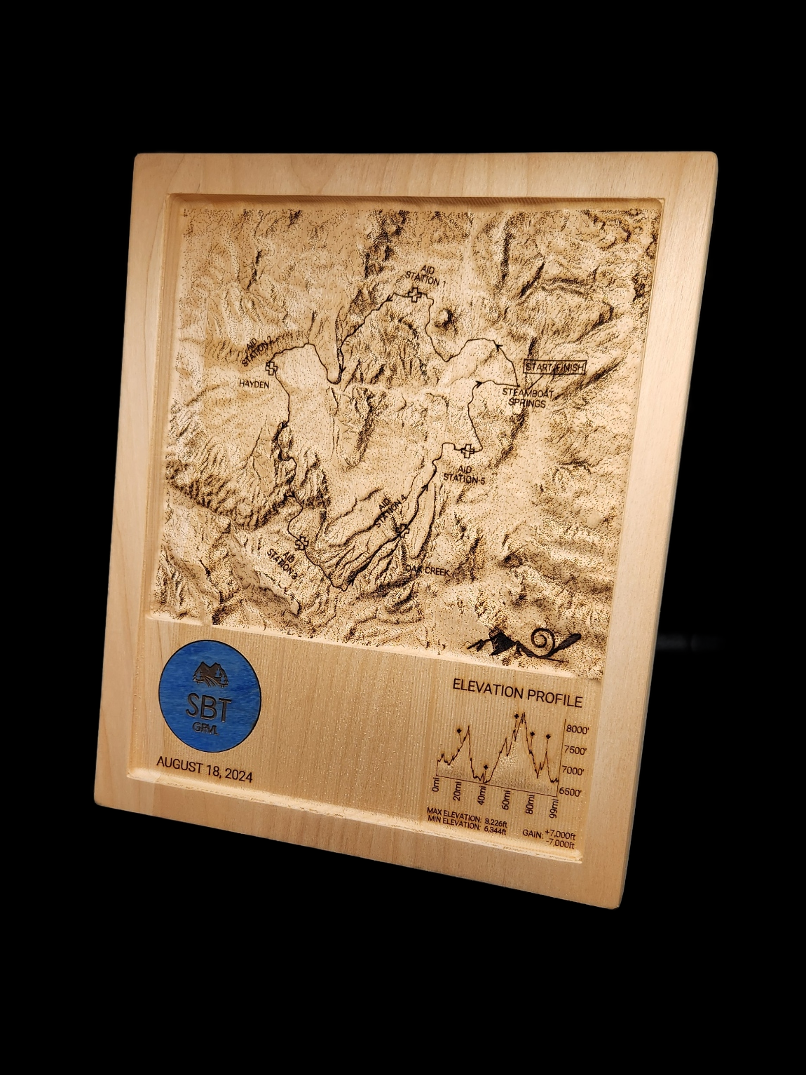 2024 SBT GRVL BLUE COURSE 3D RACE MAP