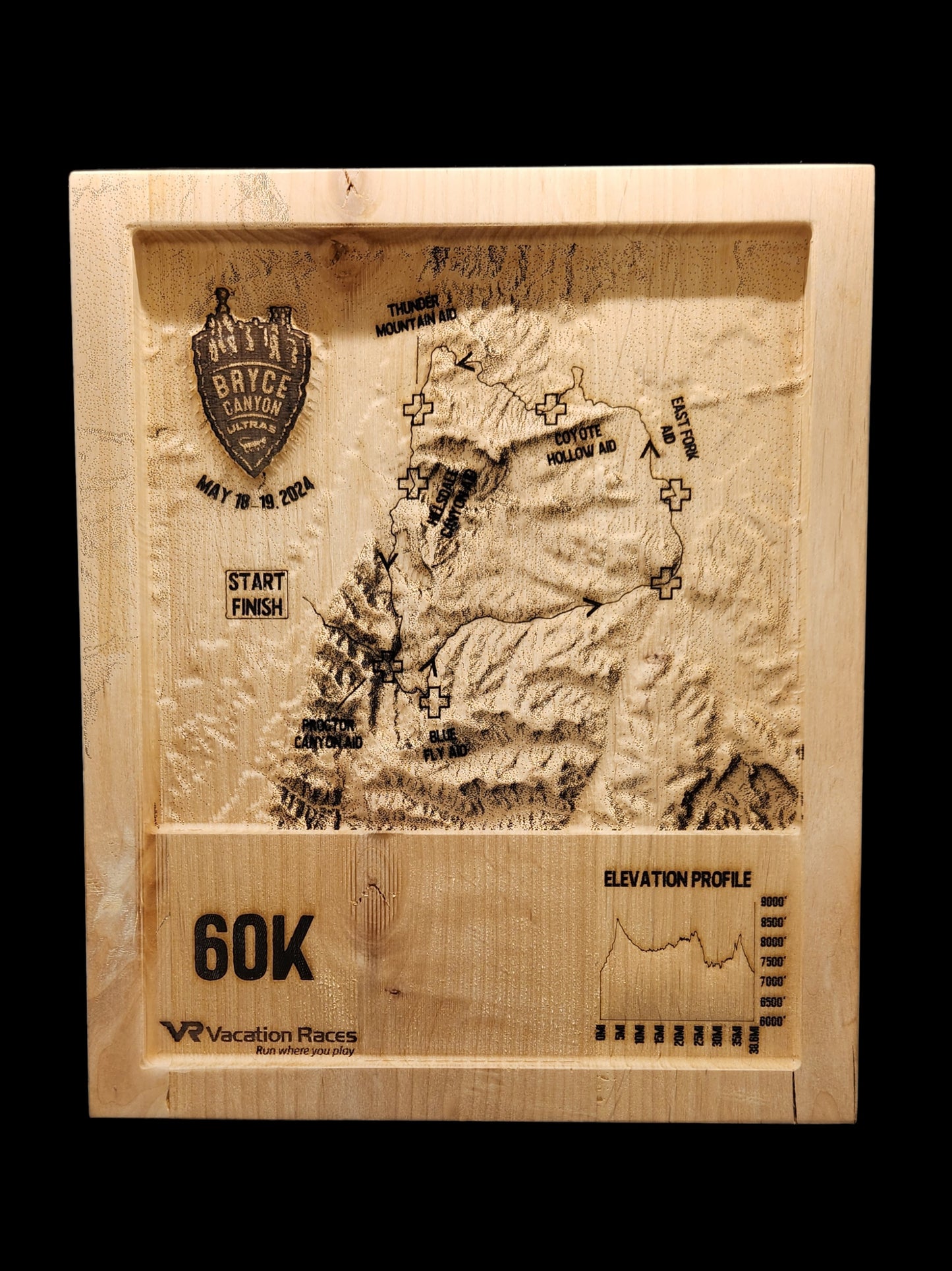 2025 VR - Bryce Canyon Ultras - 60K 3D Race Map