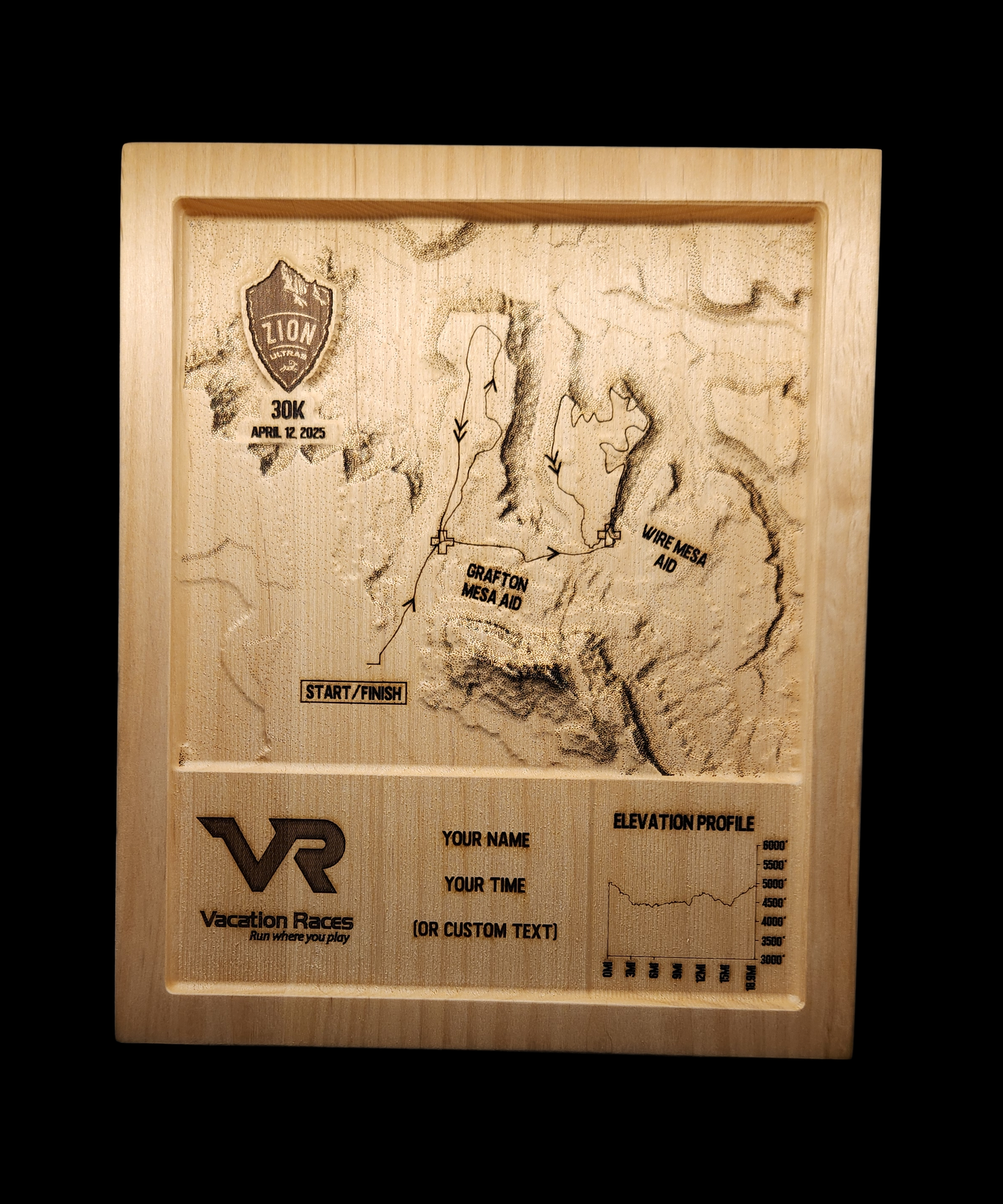 2025 VR Zion Ultra 30K 3D Race Map